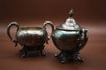 Load image into Gallery viewer, Sheridan Silver Plated On Copper Creamer & WM. Rogers Silver Plated Creamer
