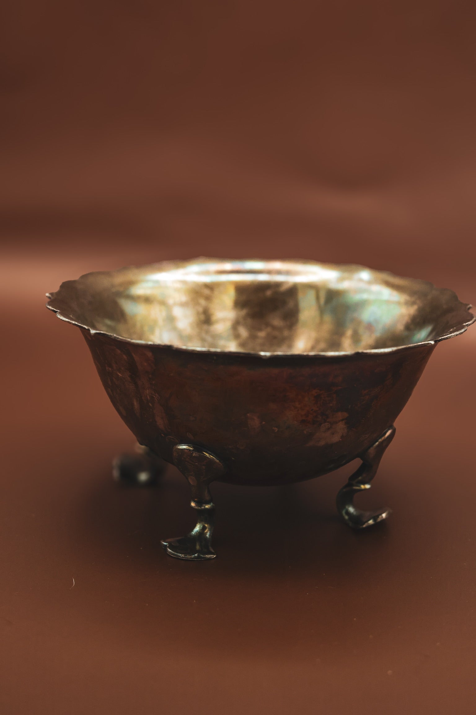 Pairpoint Silver Plated Footed Bowl