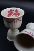 Load image into Gallery viewer, Wedgewood Ceramic Egg Cruet Set - Toothpick Holder
