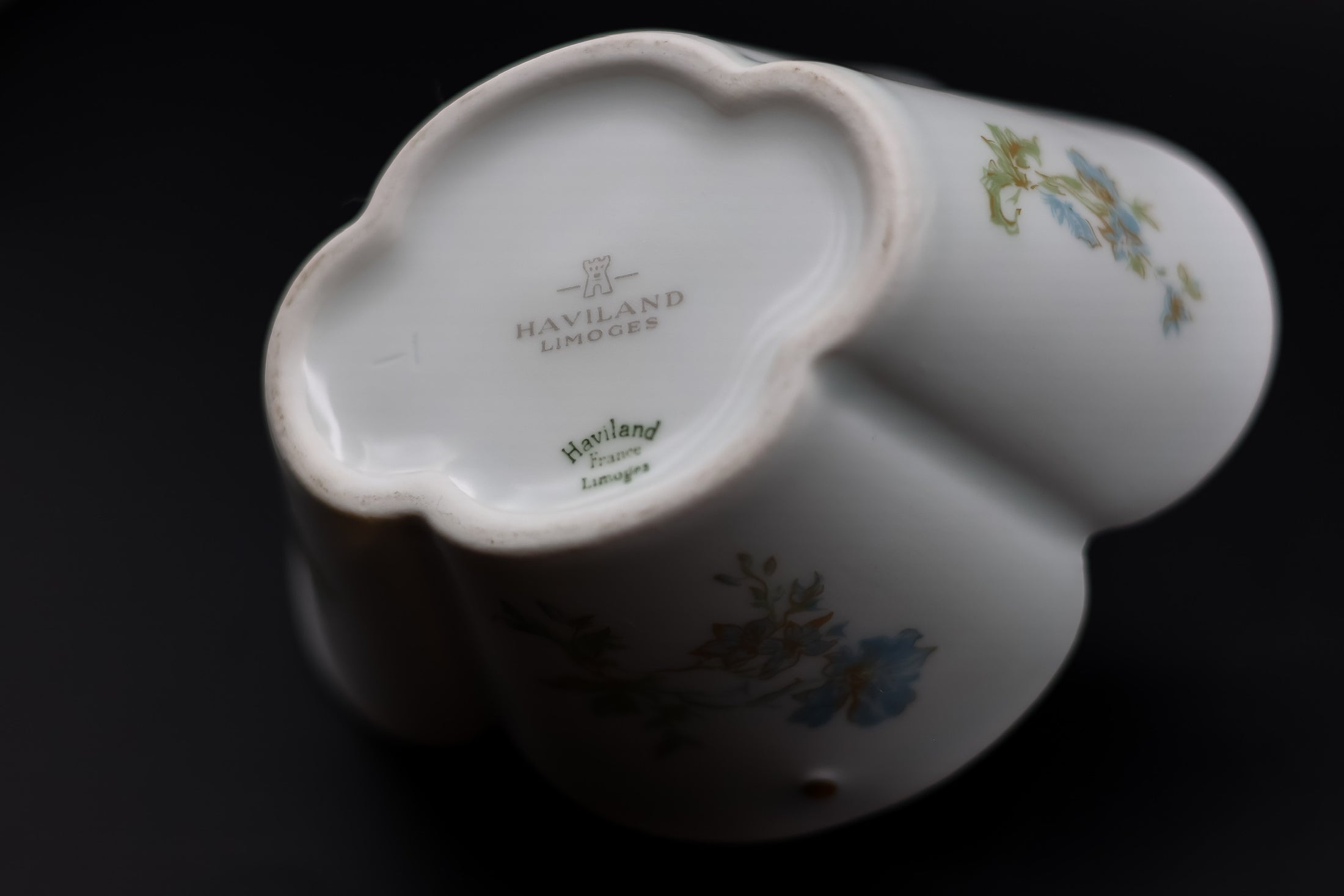 Limoges Haviland & Co. Mini Basket With Floral Details