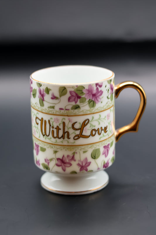 "With Love" Porcelain Mug