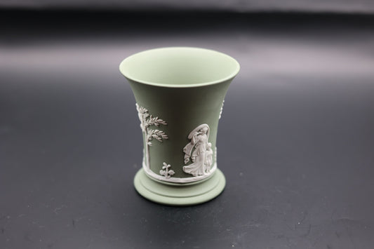 Wedgewood Green Vase