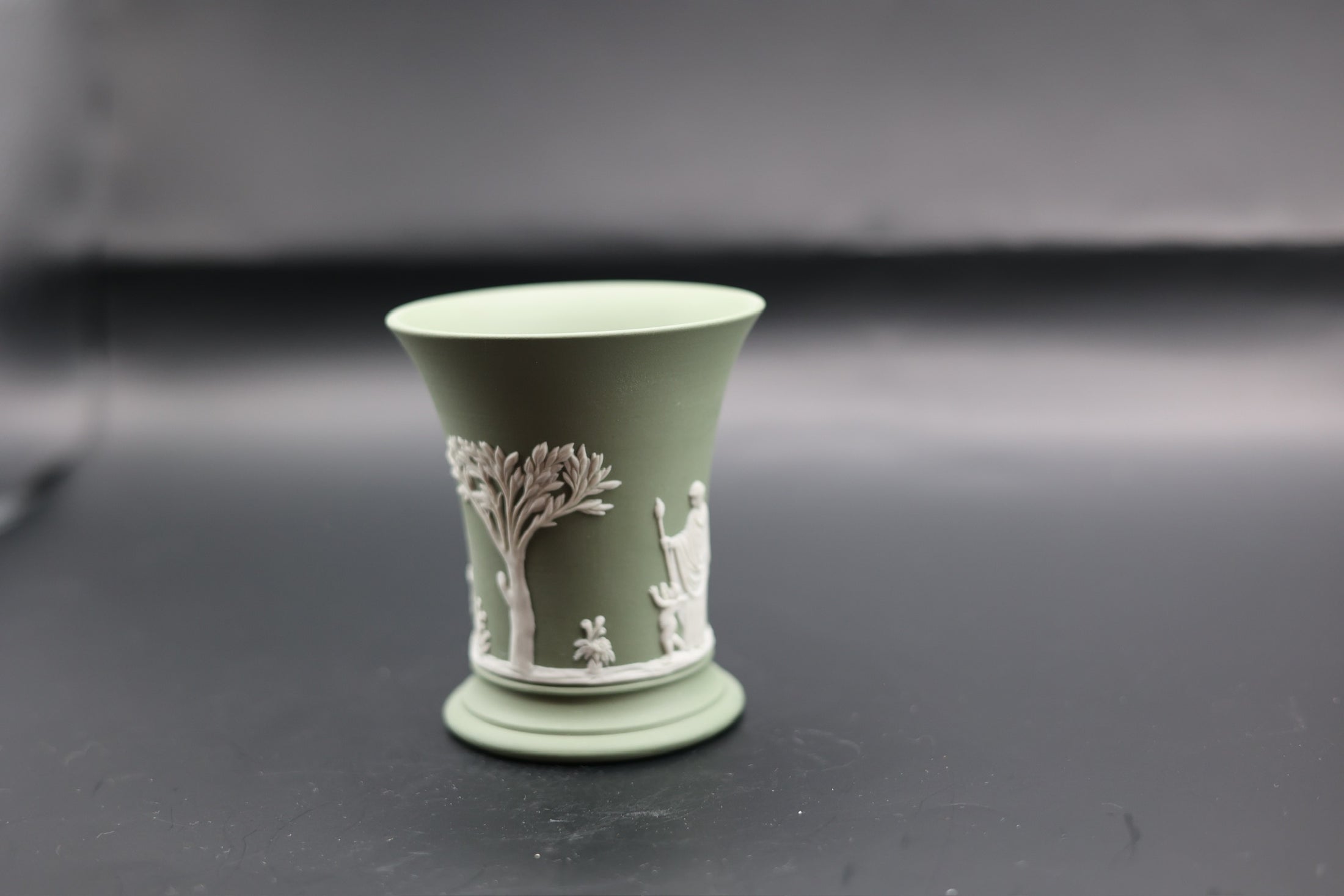 Wedgewood Green Vase