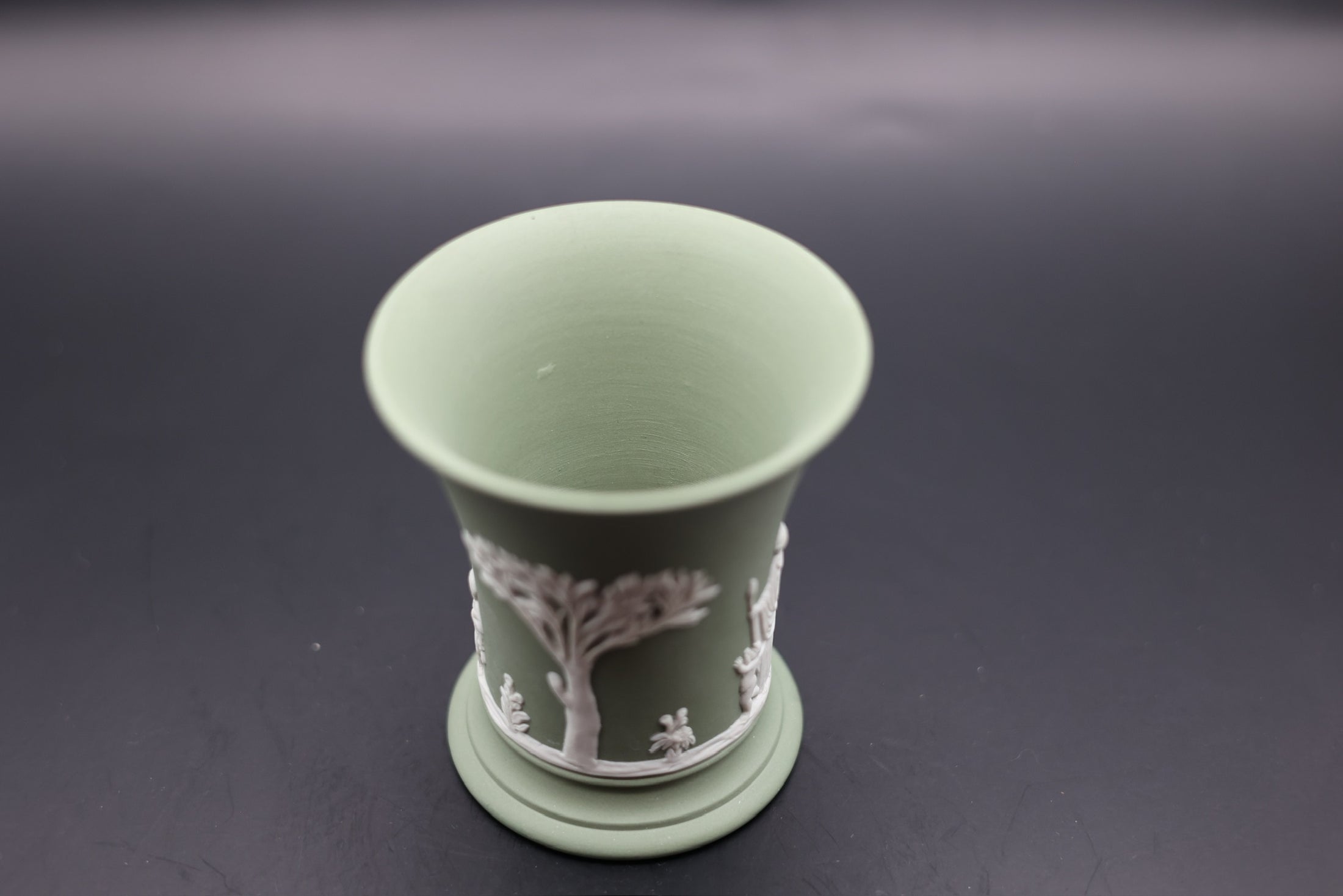 Wedgewood Green Vase