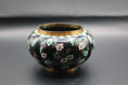 Load image into Gallery viewer, Cloisonne Black Bowl 19th Century
