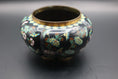 Load image into Gallery viewer, Cloisonne Black Bowl 19th Century
