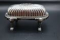 Load image into Gallery viewer, F.B. Rogers Silver Plated Butter Dish With Lion Head/Paw Feet
