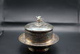 Load image into Gallery viewer, Pairpoint Quadruple Silver Plated Butter Dish With Bird Finial
