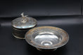 Load image into Gallery viewer, Pairpoint Quadruple Silver Plated Butter Dish With Bird Finial
