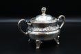 Load image into Gallery viewer, Silver Plated Sugar & Creamer Set With Intricate Floral Detailing - Ballad Community
