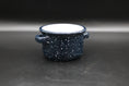 Load image into Gallery viewer, Dark Blue Ceramic Two Handled Cup
