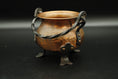 Load image into Gallery viewer, Copper Mini Cauldron Cast Metal 3 Footed
