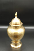 Load image into Gallery viewer, Brass Lidded Urn
