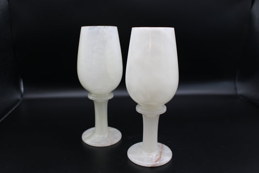 Onyx Goblet Pair