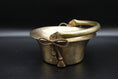 Load image into Gallery viewer, Brass Basket With Handle & Bows
