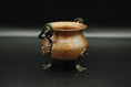 Load image into Gallery viewer, Copper Mini Cauldron Cast Metal 3 Footed
