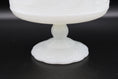 Load image into Gallery viewer, Milk Glass Pedestal Compote Scalloped Edge
