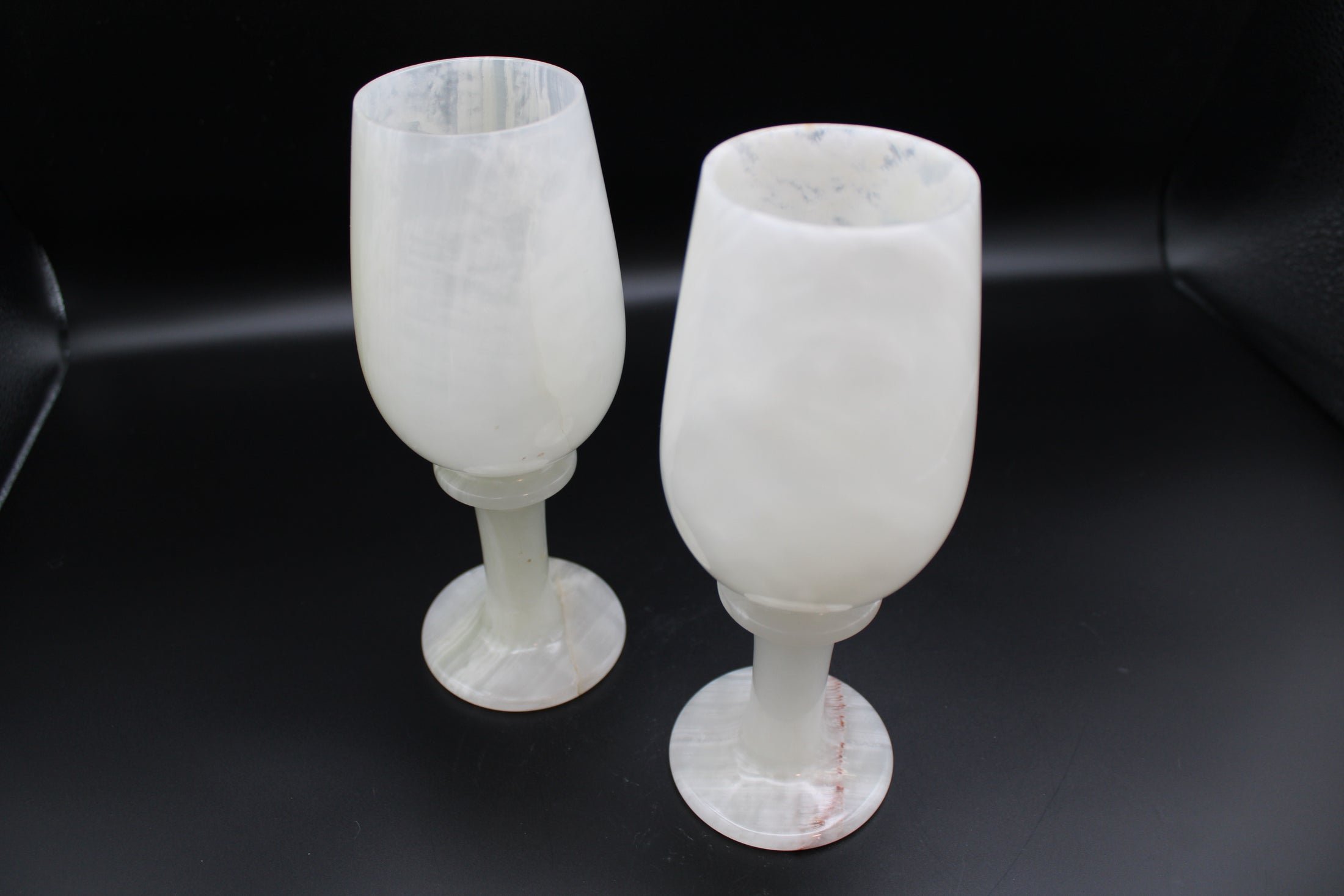 Onyx Goblet Pair