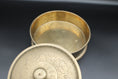 Load image into Gallery viewer, Brass Lidded Bowl With Etched Detailing
