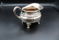 Load image into Gallery viewer, Silver Plated Sugar & Creamer Set With Intricate Floral Detailing - Ballad Community
