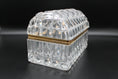 Load image into Gallery viewer, Crystal Rectangular Rounded Top Casket
