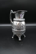 Load image into Gallery viewer, Silver Plated Rogers & Bro Pitcher Monogrammed "TK"
