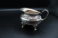 Load image into Gallery viewer, Silver Plated Sugar & Creamer Set With Intricate Floral Detailing - Ballad Community
