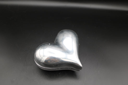 Vintage Silver Plated Lidded Heart Dish