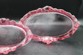 Load image into Gallery viewer, Fenton Dusty Rose Cabbage Rose Lidded Trinket Dish Set
