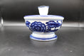 Load image into Gallery viewer, The Bombay Company Blue and White Ceramic Lidded Dish
