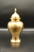 Load image into Gallery viewer, Brass Lidded Urn
