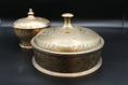 Load image into Gallery viewer, Brass Lidded Bowl With Etched Detailing
