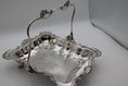 Load image into Gallery viewer, Silver Plated Rectangular Bridal Basket With Paw Feet
