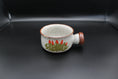 Load image into Gallery viewer, Ceramic Grey Red Floral Pot With Handle
