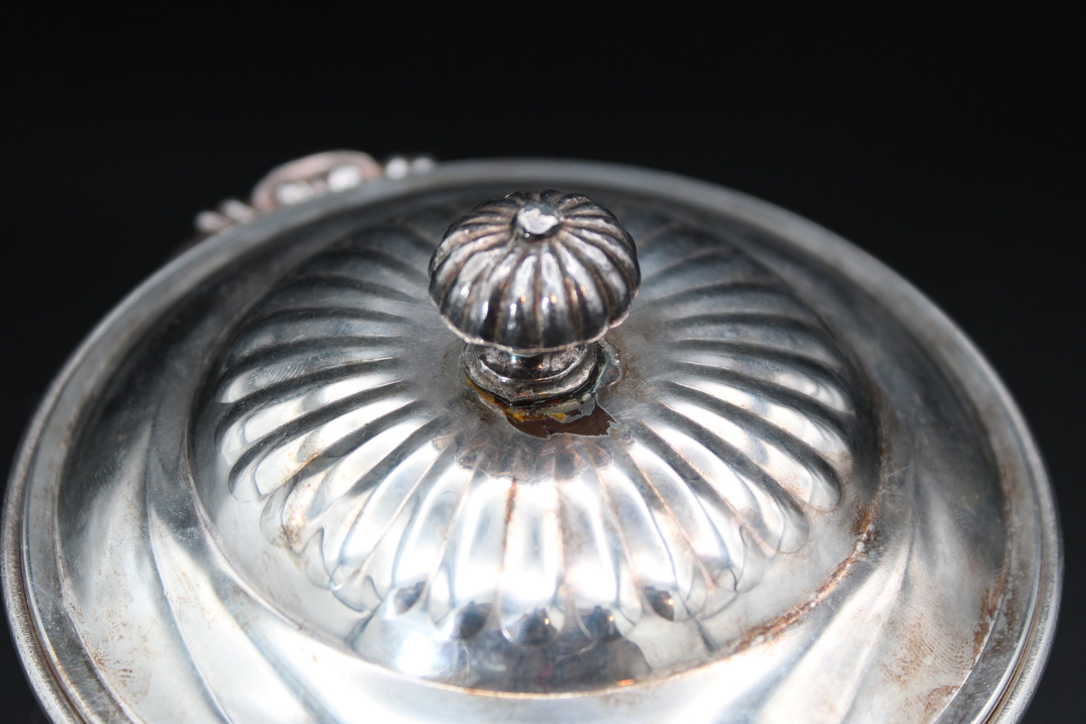 Eales Silver Plated Lidded Sugar Bowl