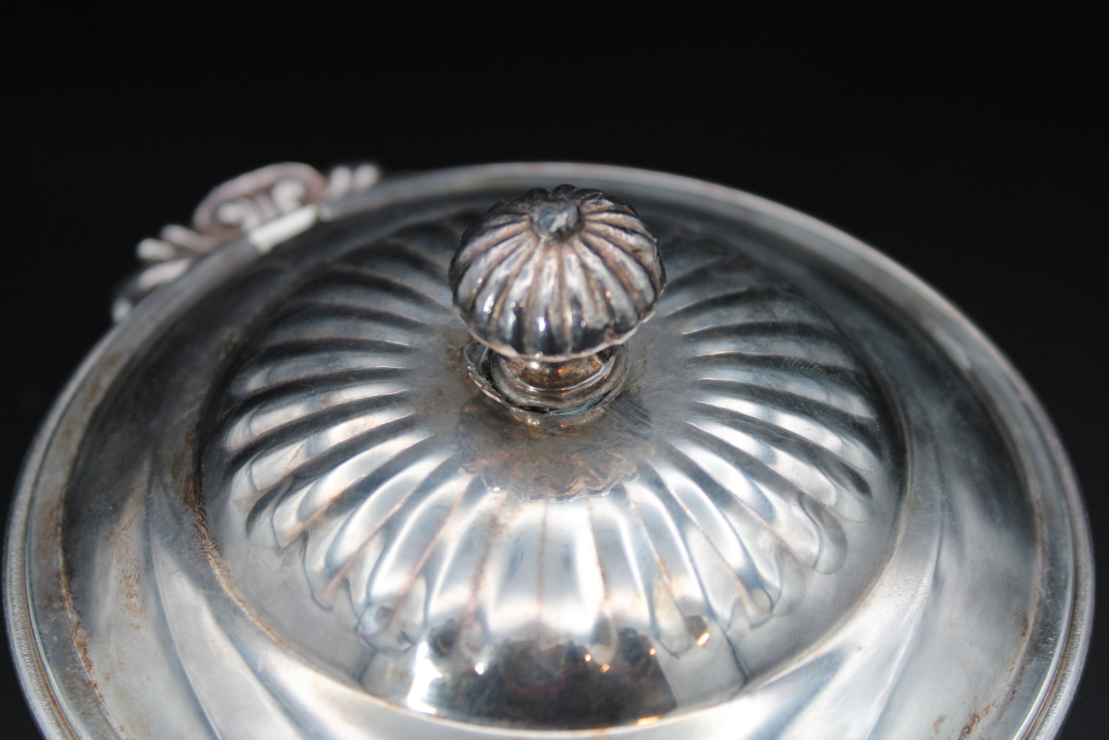 Eales Silver Plated Lidded Sugar Bowl