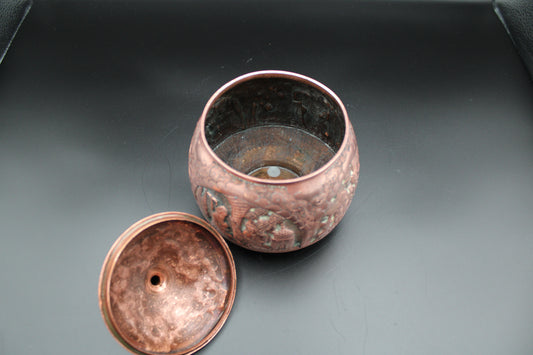 Copper Lidded Bowl