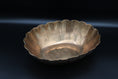 Load image into Gallery viewer, Oval Brass Scalloped Edge Bowl
