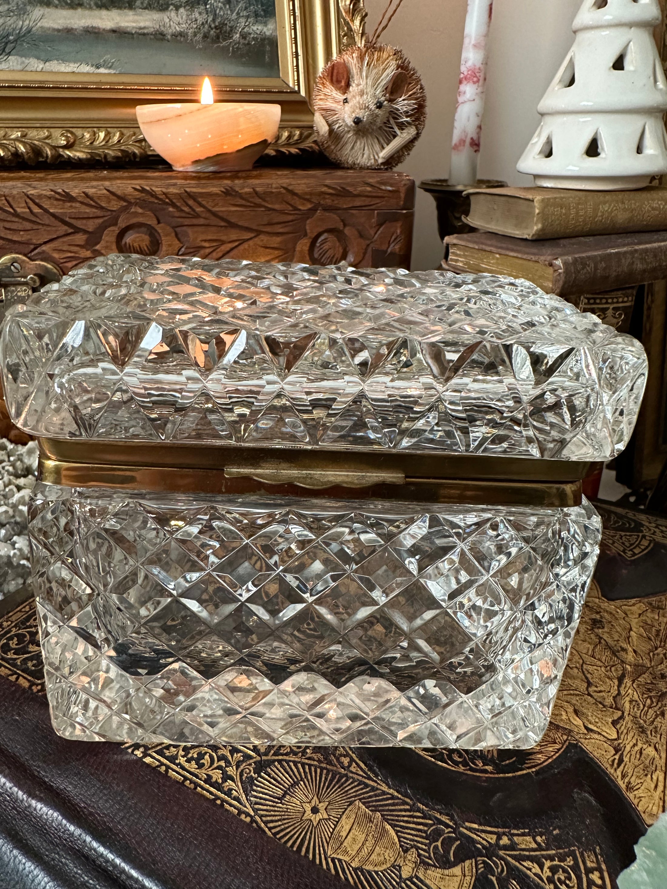 Rectangular Crystal Casket