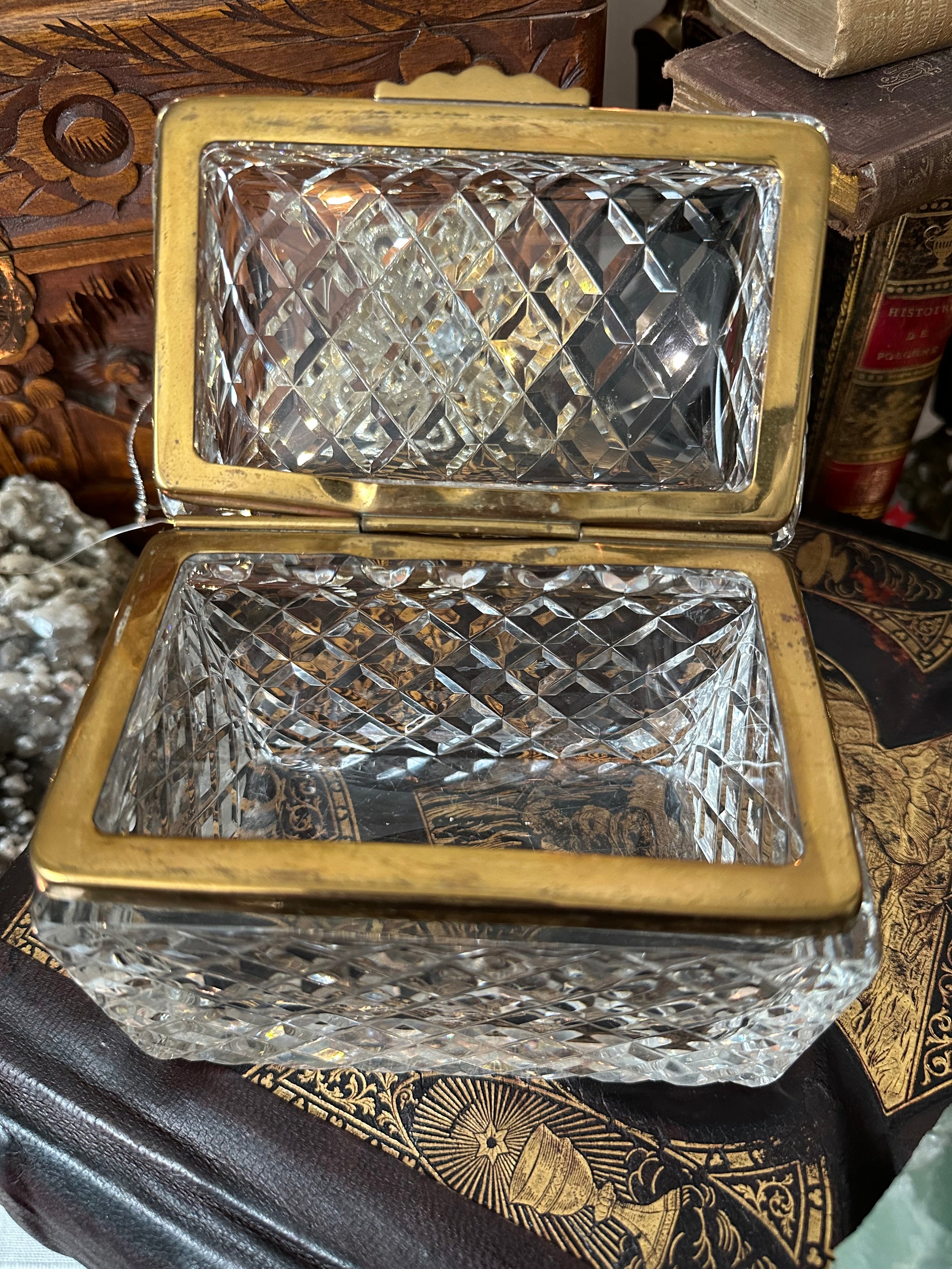 Rectangular Crystal Casket