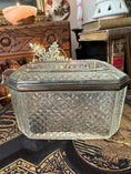 Load image into Gallery viewer, Glass Casket With Brass Details
