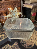 Load image into Gallery viewer, Glass Casket With Brass Details
