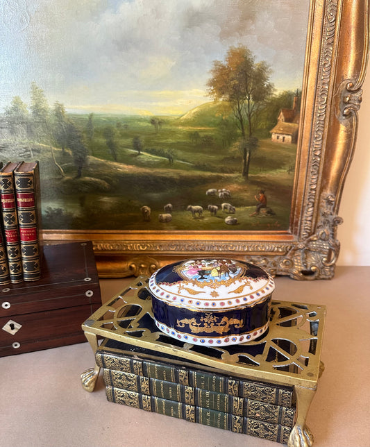 Limoges Lidded Trinket Box