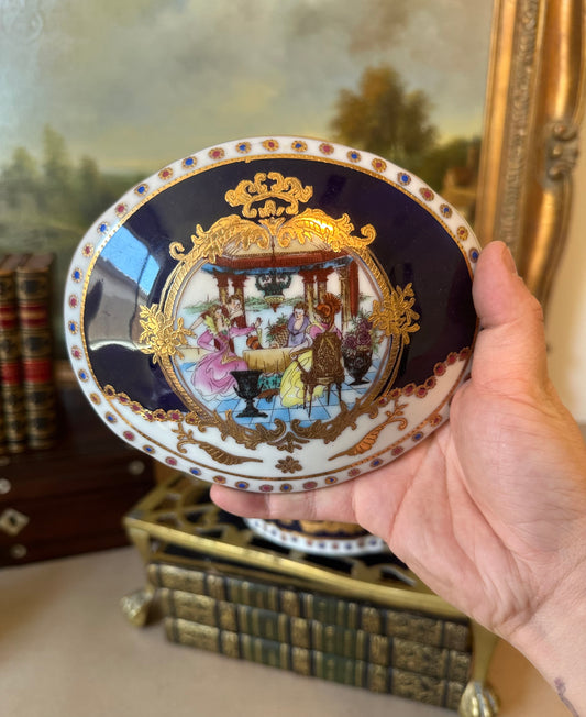 Limoges Lidded Trinket Box